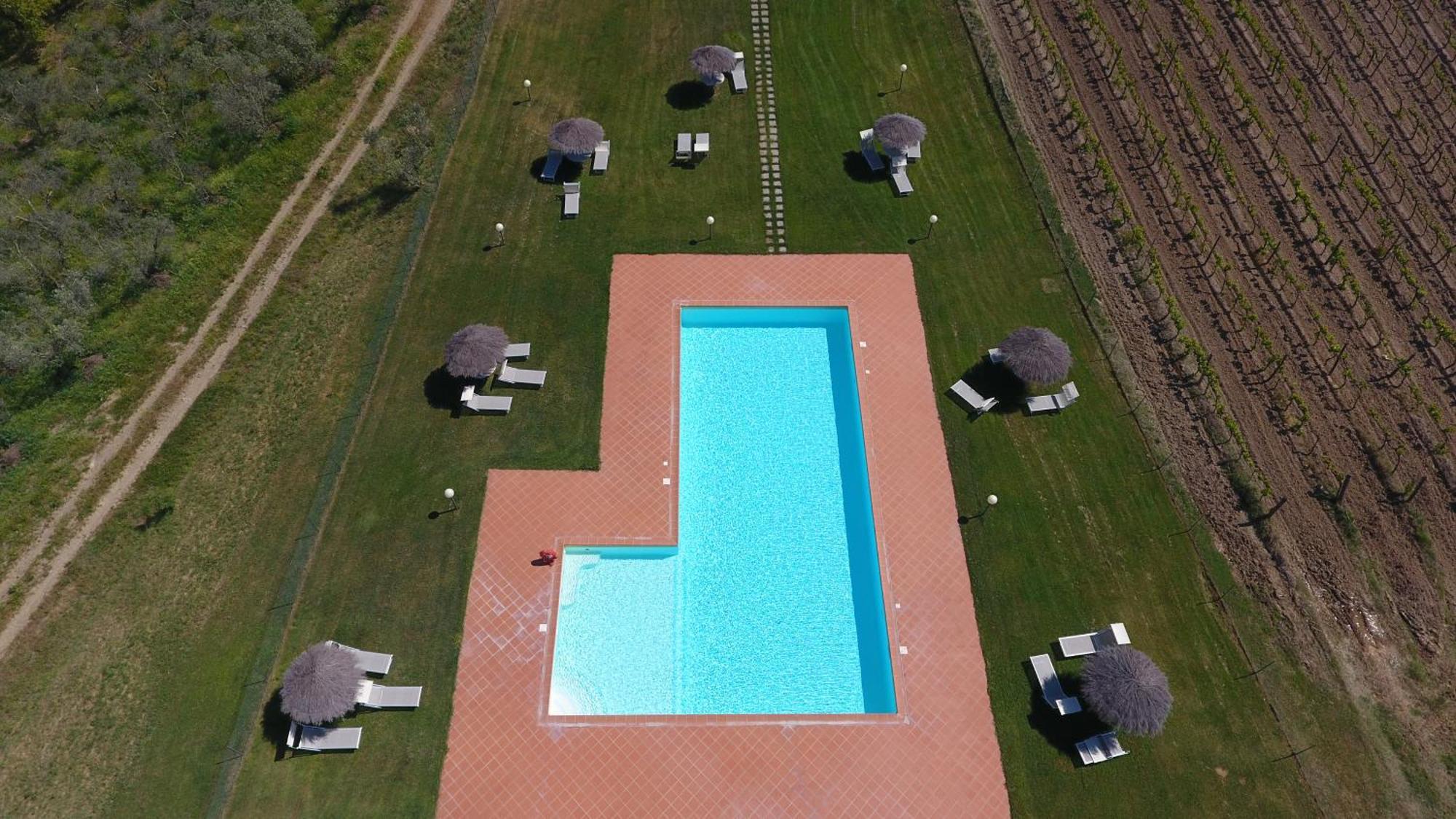 Agriturismo Poggio Corbello La Pesta Bagian luar foto