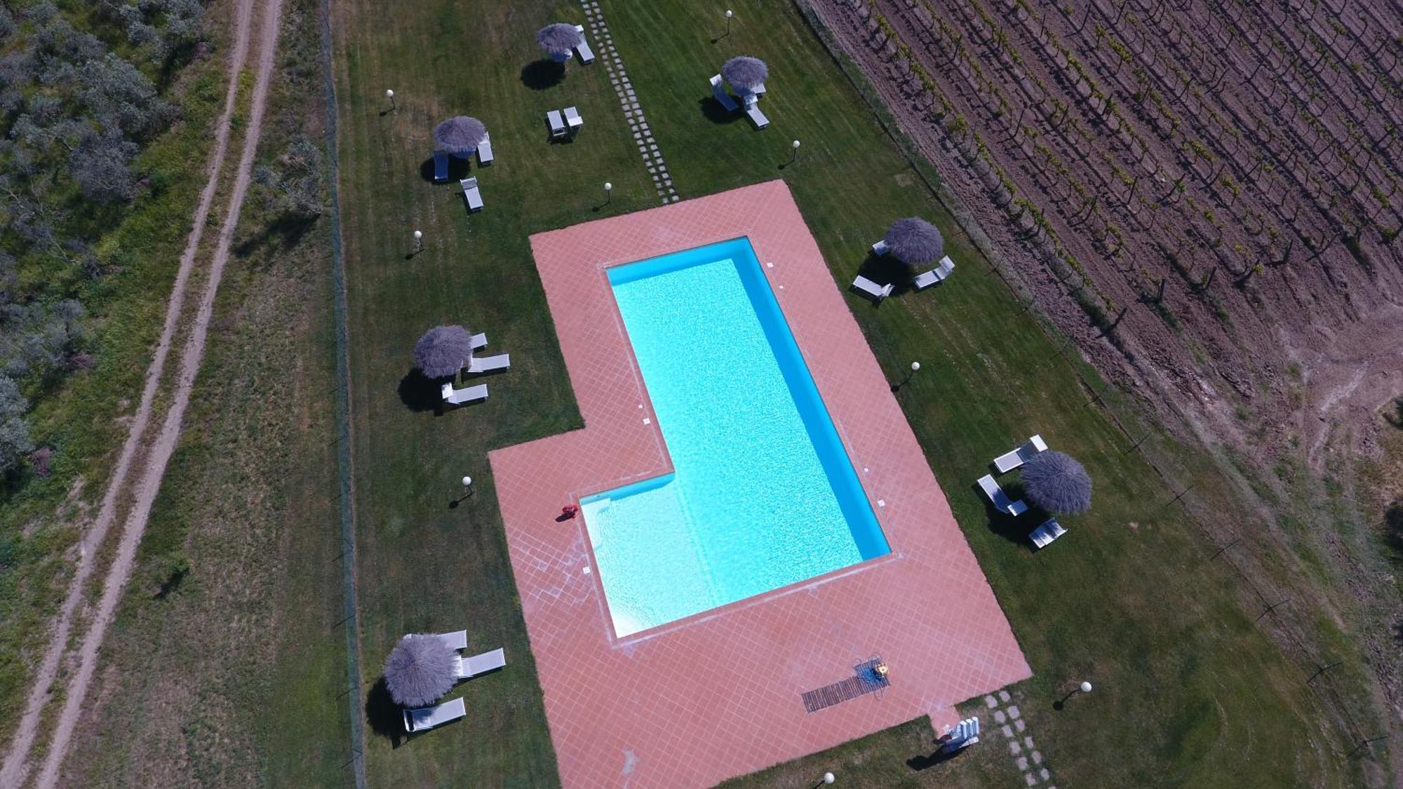 Agriturismo Poggio Corbello La Pesta Bagian luar foto